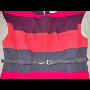 Calvin Klein size 4 stripe dress